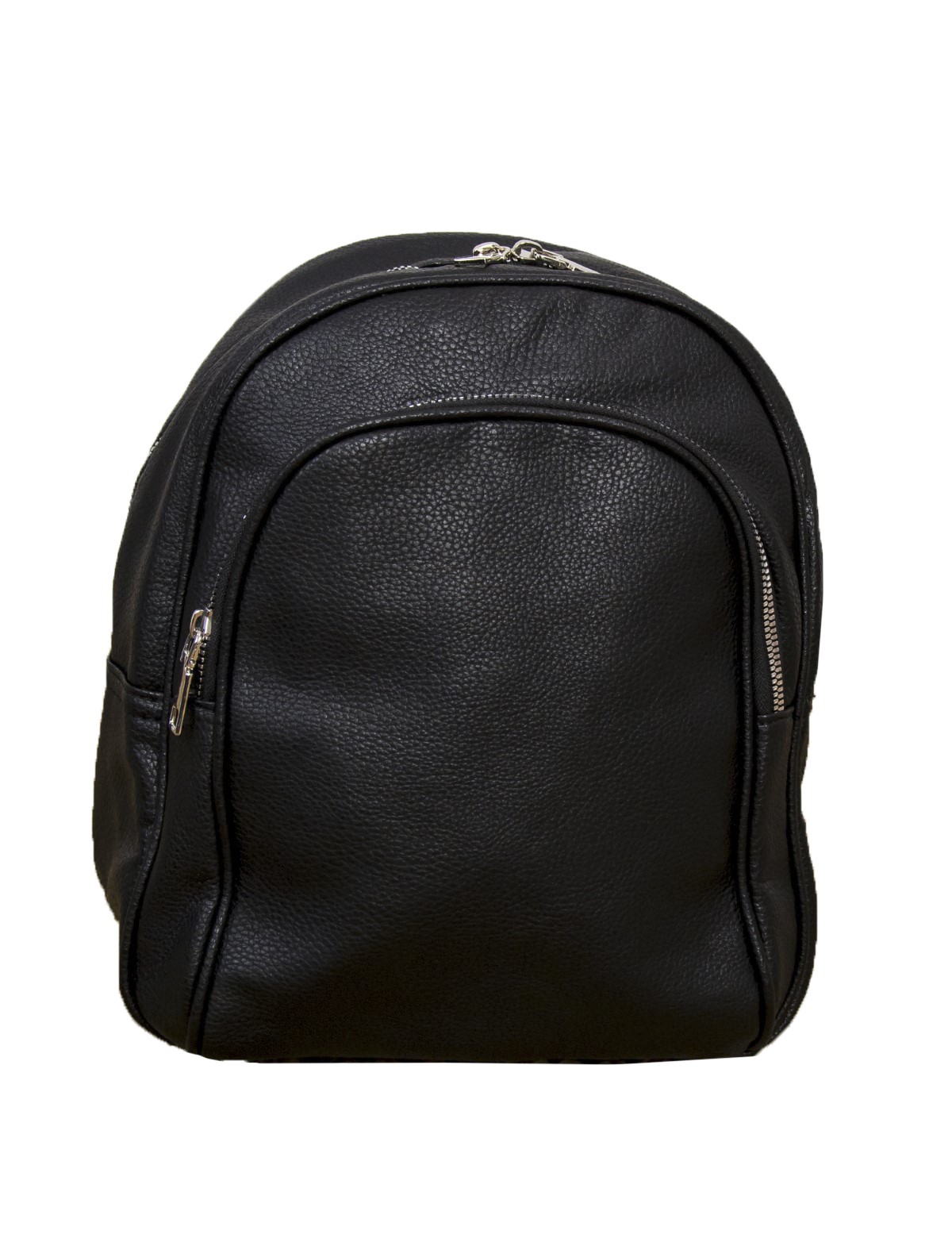 Γυναικείο μαύρο οβάλ Backpack δερματίνη CK5692 φωτογραφία